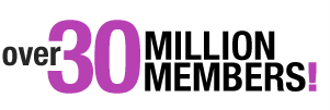 Over 30 million members!