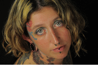 PaintedGirl on Web Cam Shags