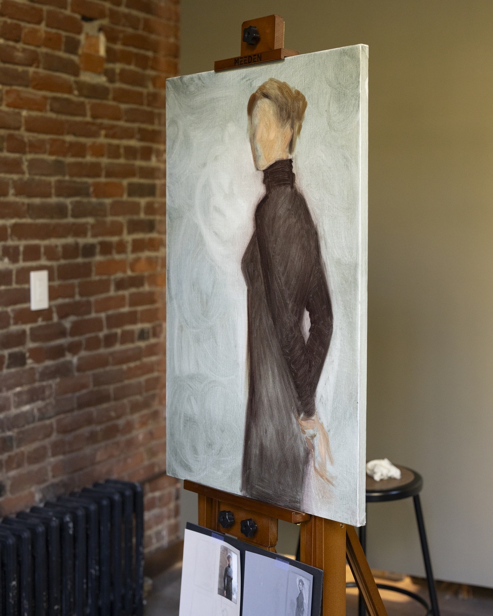 Self Portrait "Animus" by Emma Garay